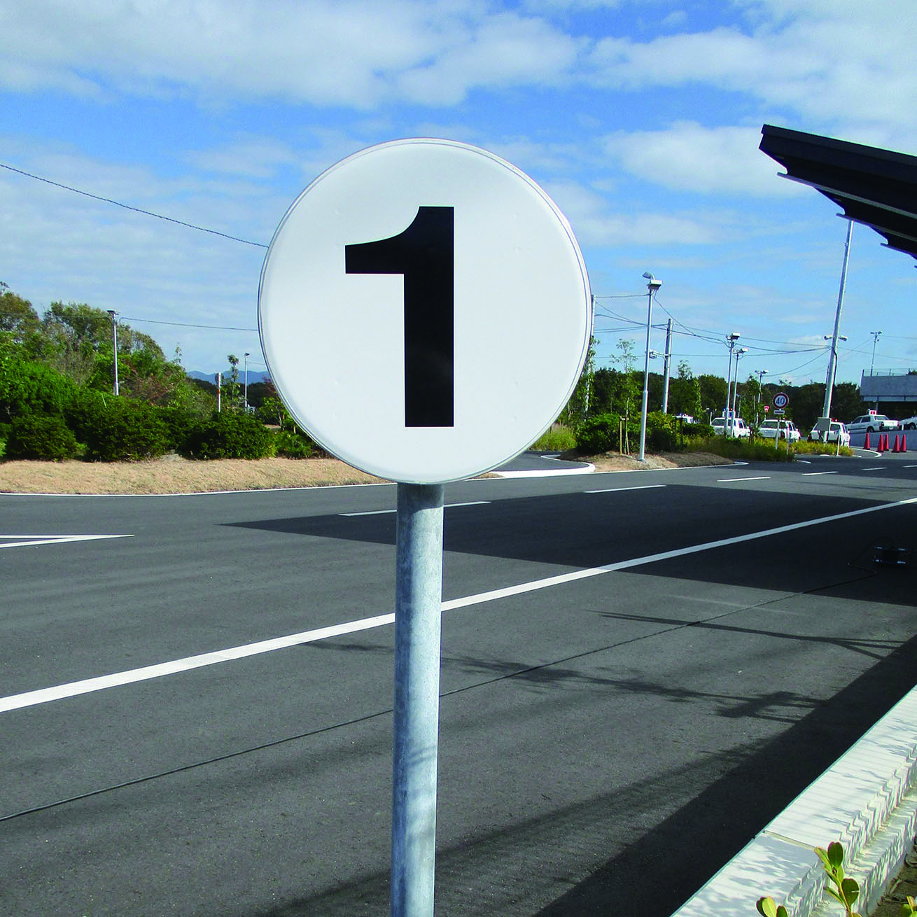 コース案内・発着点標識